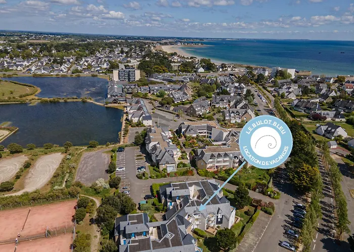 Le Bulot Bleu - 2 Vacanciers - 1 Chambre - Terrasse - 2 Velos - Parking - Plages Et Commerces A Pied